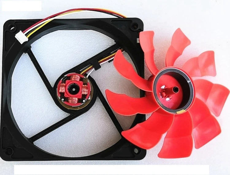 Štvorvodičový chladiaci ventilátor ED122512H, 120mm, 12V