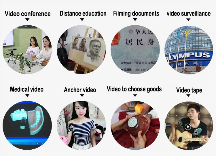 4K 8MP 5MP 1080P IMX179 polna visoka ločljivost USB modul kamere MJPEG 30fps visoka hitrost mini CCTV Linux UVC Android spletna kamera nadzorna kamera