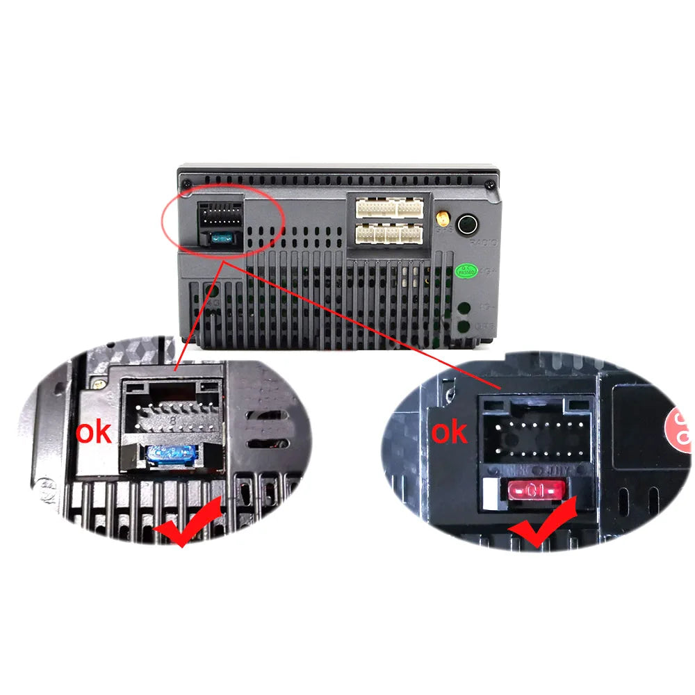 Câble ISO pour autoradio Android, accessoires pour écran 2DIN, stéréo Suzuki Kia VW Hyundai Honda Toyota Nissan Mitsubish, Ford Outlander