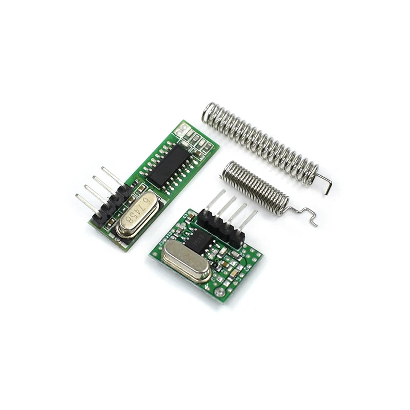 433 MHz-superheterodyne RF-zender- en ontvangermodule