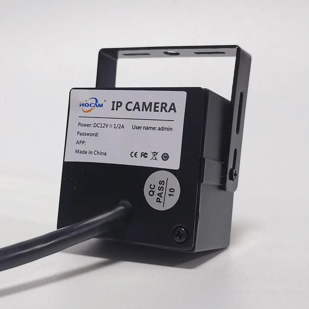 Câmara IP PoE 8MP 4K Interior com Reconhecimento Facial, Áudio e ONVIF