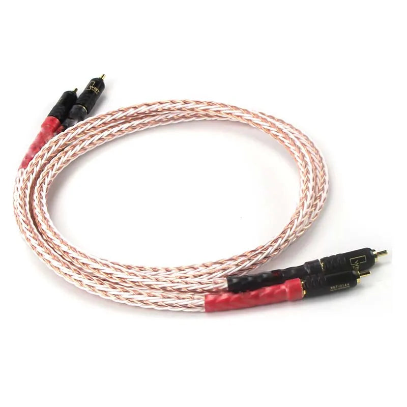 Stereo RCA Audio Cable Pair, 0.5m to 3m