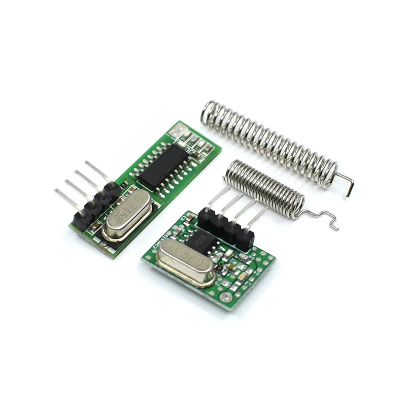 433 MHz-superheterodyne RF-zender- en ontvangermodule