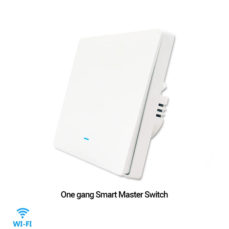 Interrupteur mural Tuya WiFi et options RF433