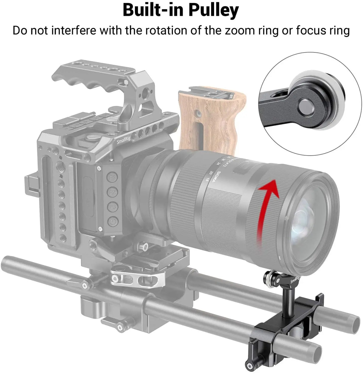 15mm LWS Camera Rig Lens Support