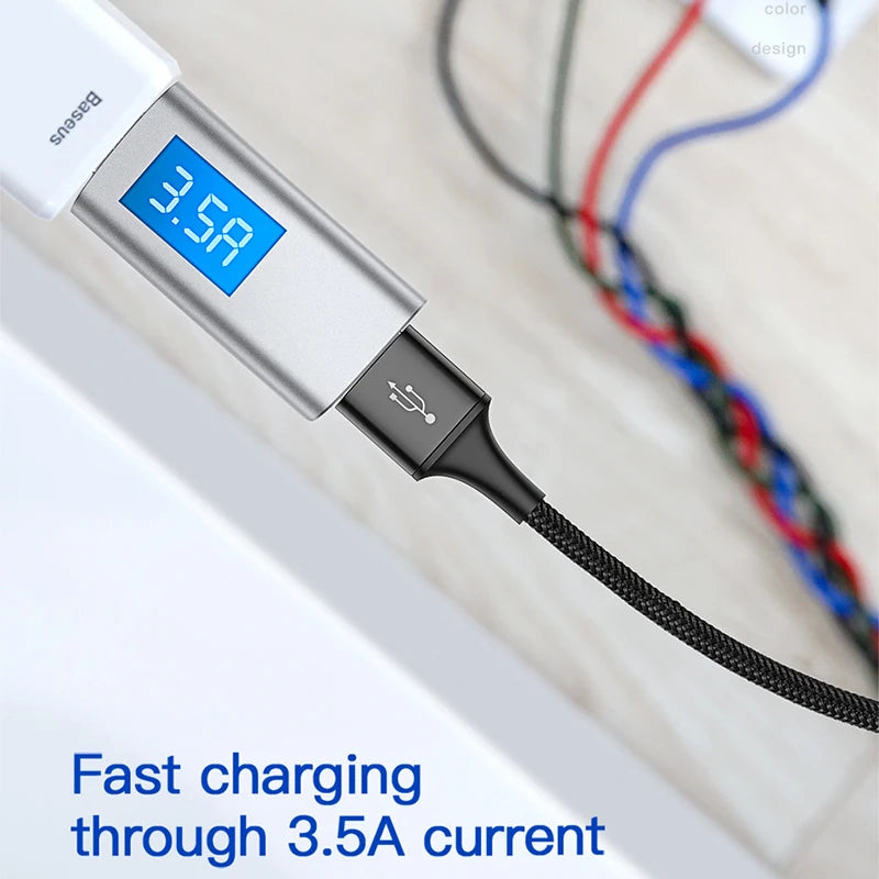 4-in-1 Multi-Connector Charging Cable 1.2m