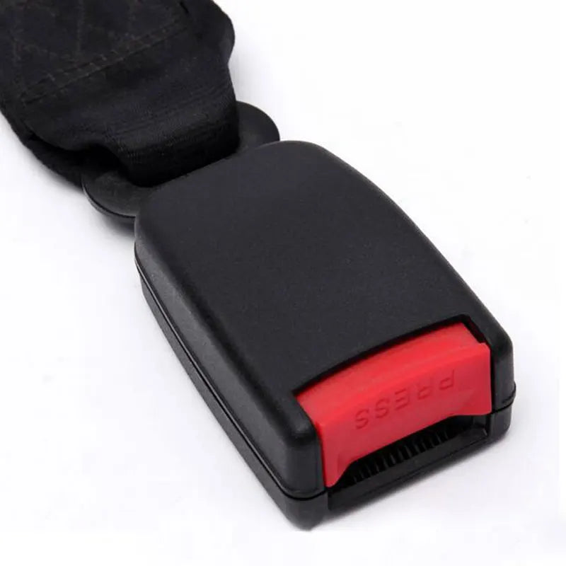 Cinturón de seguridad para carro 23CM Extensión de cinturón de seguridad Cuelgue de hebilla Clip de cinturón Extensor Ajustable Longitud universal para niños