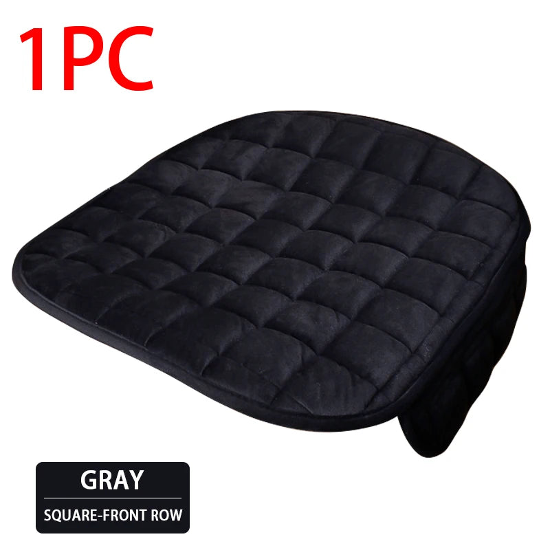 SEAMETAL Plush Car Seat Cover Anti Scratch Automotive Seat Protector Cushion Auto Front/Rear Seat Pad Universal for Sedan Suv