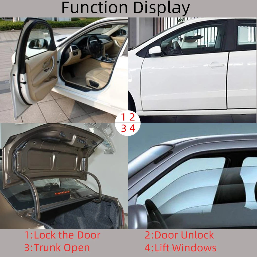 Universal Car Alarm Systems Auto Remote Central Kit Door Lock Keyless APP With Remote Contr Entry System Central Locking