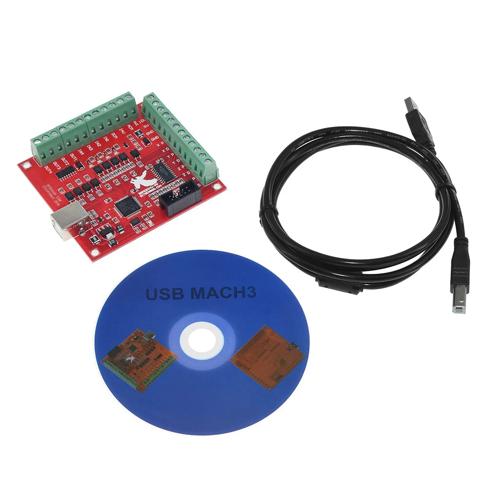 Κ board MACH3 Τέσσερις Αξόνες USB CNC Ελεγκτής