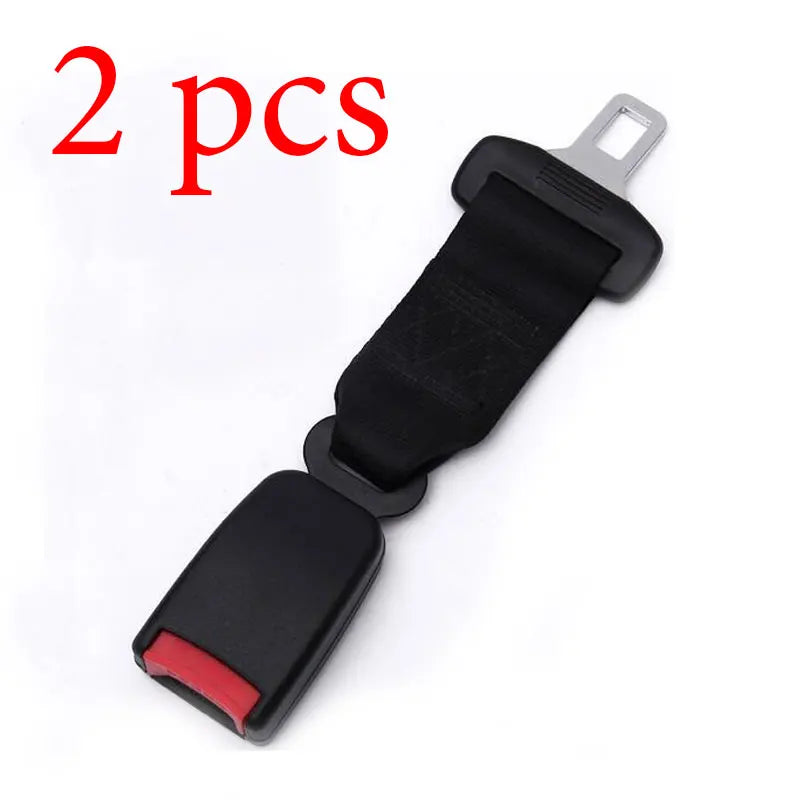 Cinturón de seguridad para carro 23CM Extensión de cinturón de seguridad Cuelgue de hebilla Clip de cinturón Extensor Ajustable Longitud universal para niños