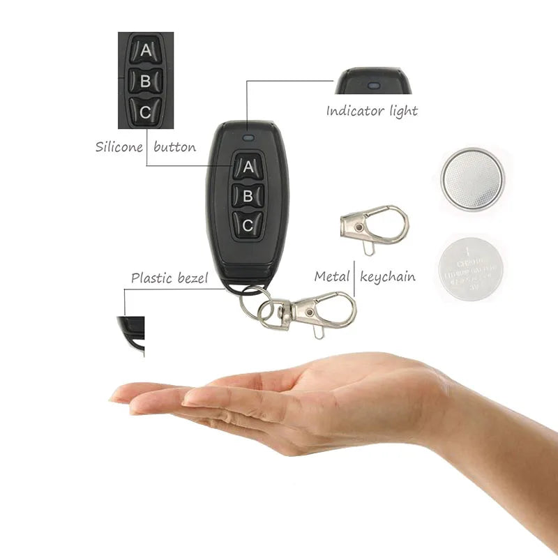 Wireless Wall Switch and Receiver - Gang Options