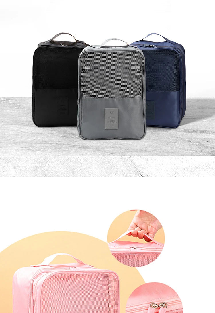 High Quality Portable Travel Shoe Bag Underwear Clothes Bags Shoe Organizer Storage Bag Multifunction Travel Accessories