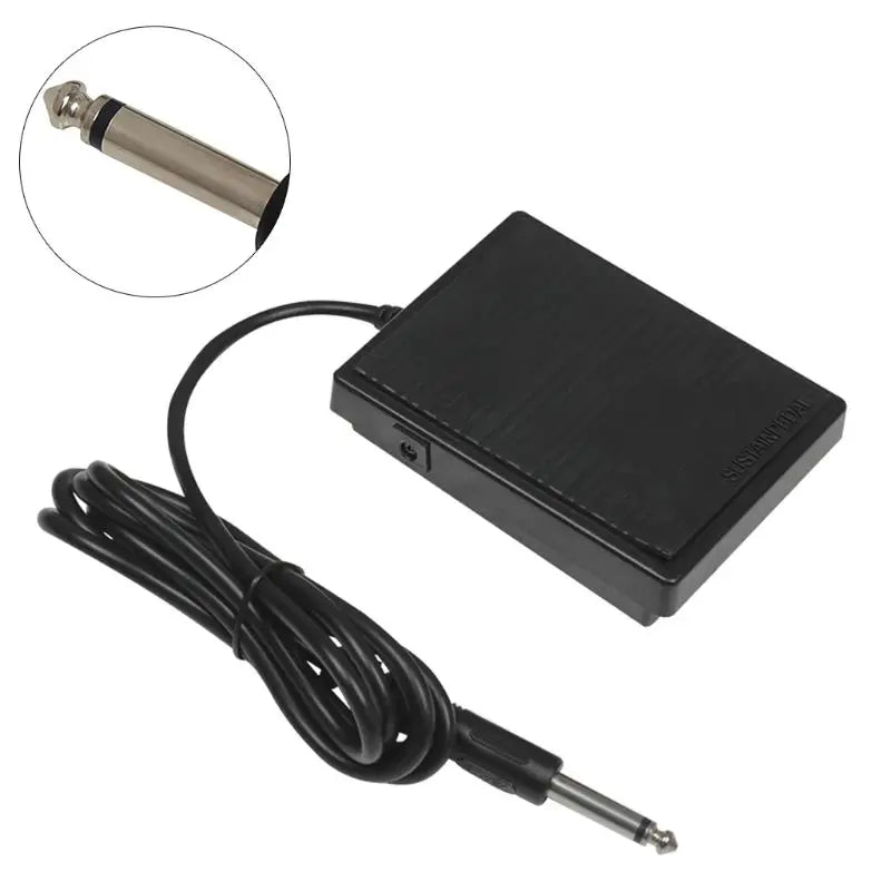 Pedală sustain compactă pentru claviatură muzicală
