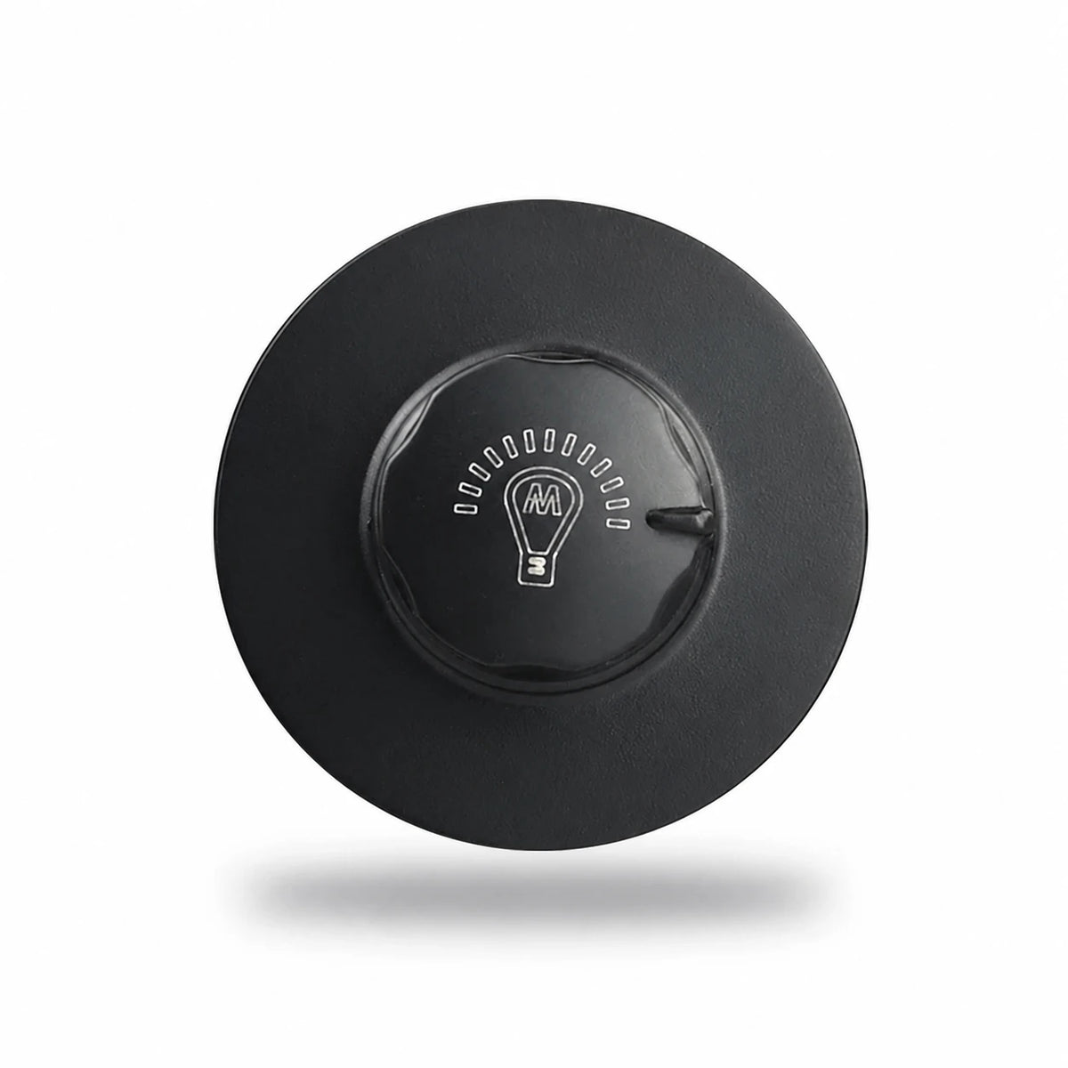 Opções de interruptores de parede modulares L6 em vidro preto