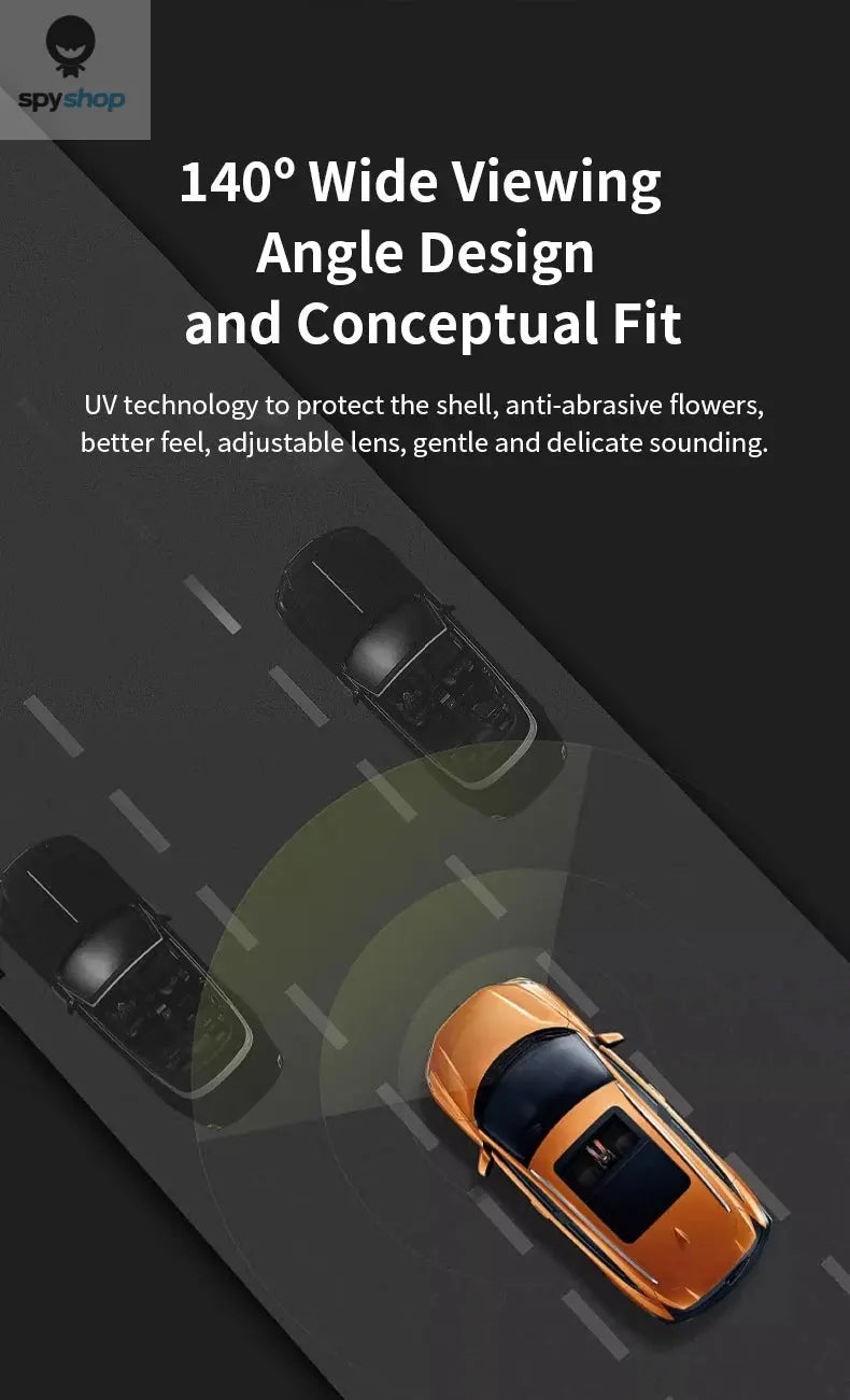 HP car camera dash cam camera 2k HD night vision WiFi DVR video loop video parking monitoring car dashcam auto Spy-shop.com