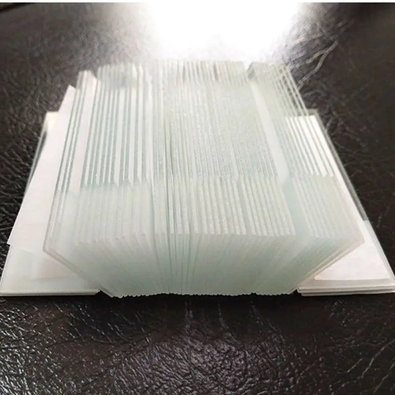 50 Frosted-End Blank Microscope Glass Slides