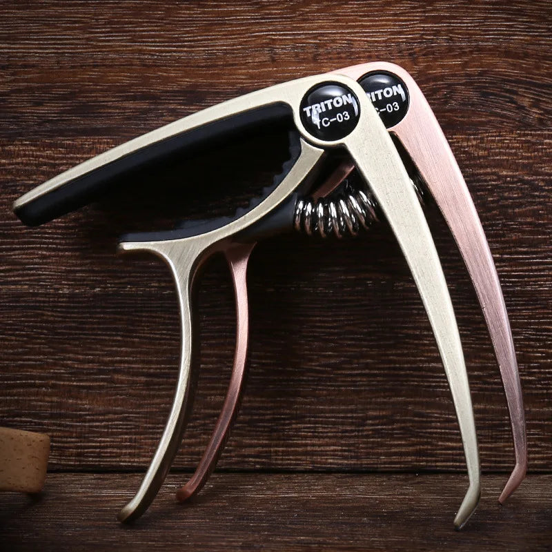Quick-Change Guitar Capo with Silicone Padding