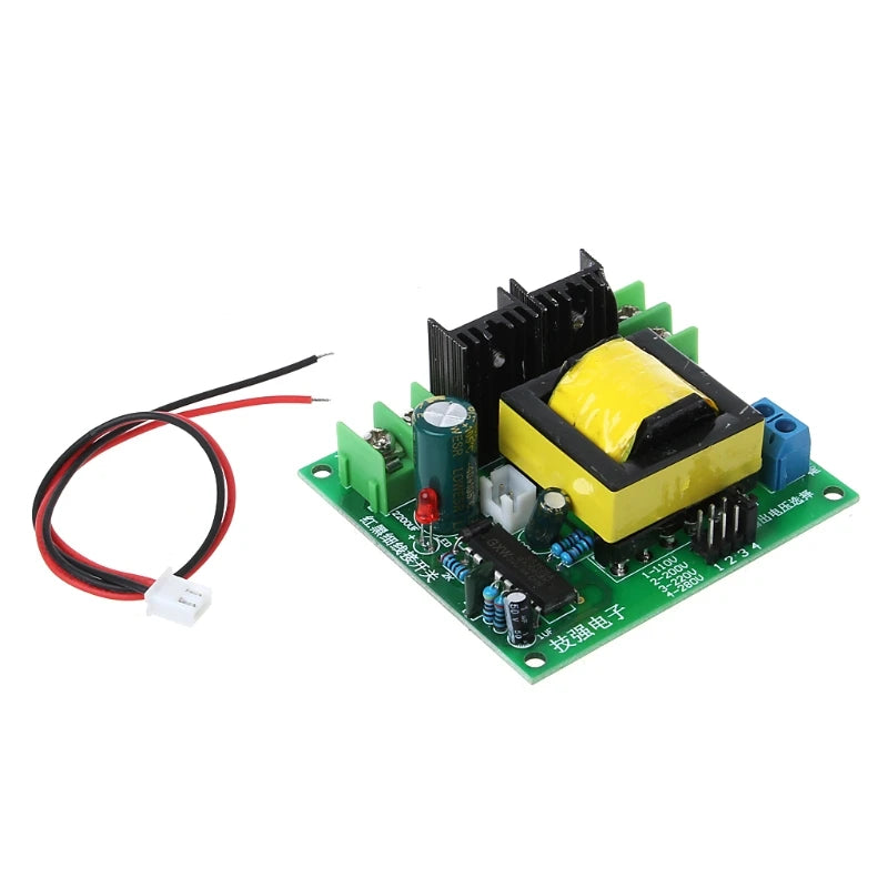 لوحة عاكس من 12 V تيار مستمر إلى تيار متناوب