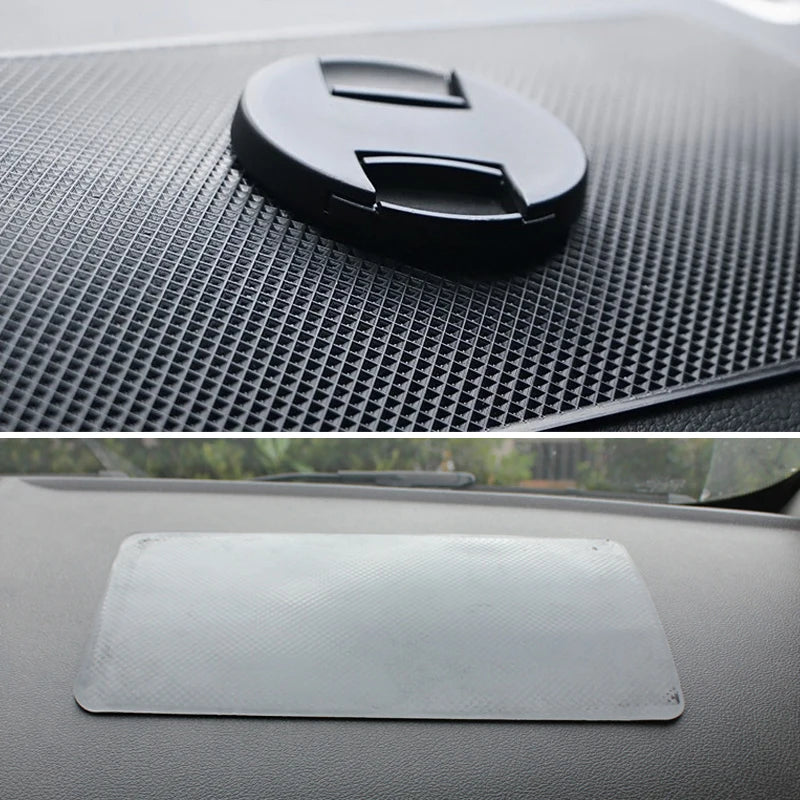 Silicone Car Non-slip Dash Mat Dashboard Sticky Pad Holder Anti Slip Mat For Car Mobile Phone Protective Pad Car Accessories