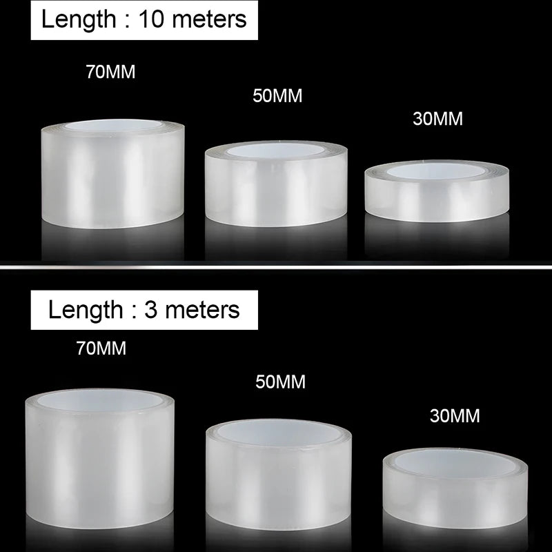 SEAMETAL Transparent Car Sticker Anti Scratch Door Sill Protective Film Free-Cutting Universal PVC Door Edge Protector Sticker