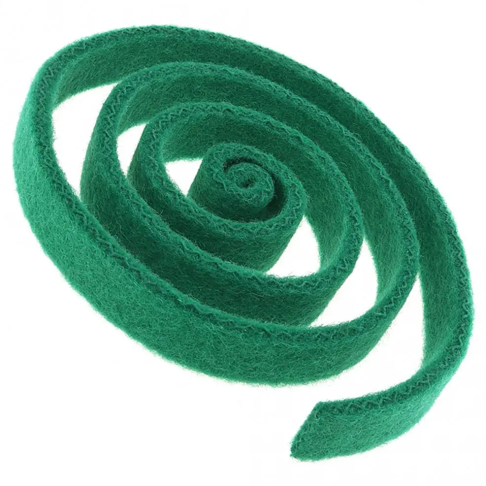 Green Piano Back-Key Cloth Strip, 1300 × 25 × 8 mm