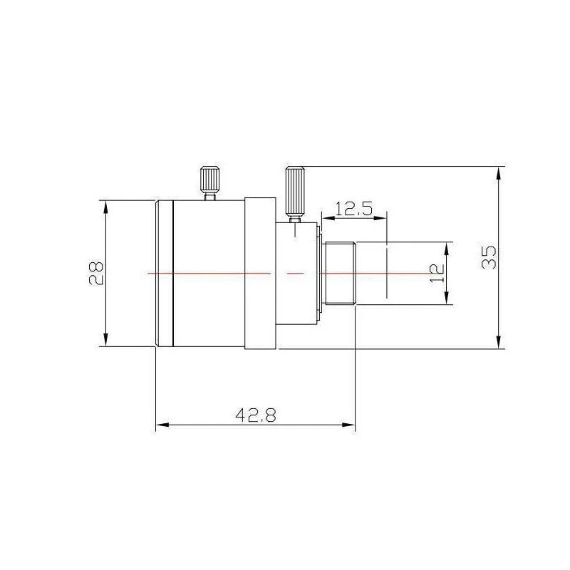 Manual Varifocal Zoom Lens for M12 Cameras