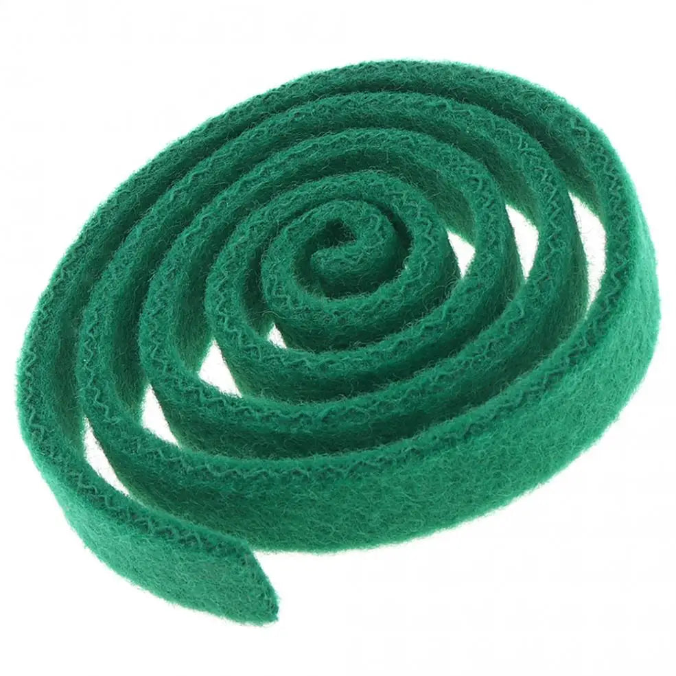 Green Piano Back-Key Cloth Strip, 1300 × 25 × 8 mm