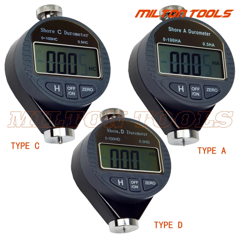 Digital Shore Durometer - A, C or D Options