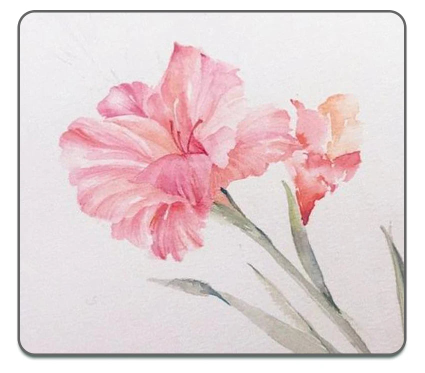 Umělecký ručně malovaný akvarelový štětcový pero