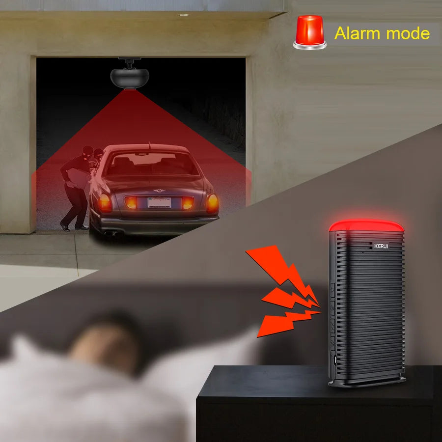Kit allarme wireless DW9 per vialetto e ingresso