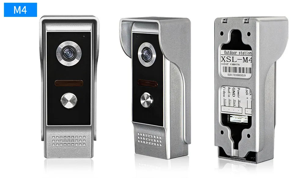 2023 olcsó video ajtótelefon vezetékes intercom rendszer kültéri kamerás ajtócsengő 700TVL IR éjjellátás vízálló otthonhoz és lakáshoz