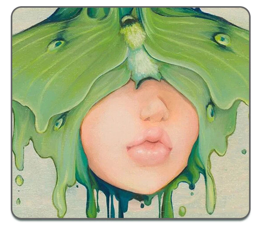 Umělecký ručně malovaný akvarelový štětcový pero