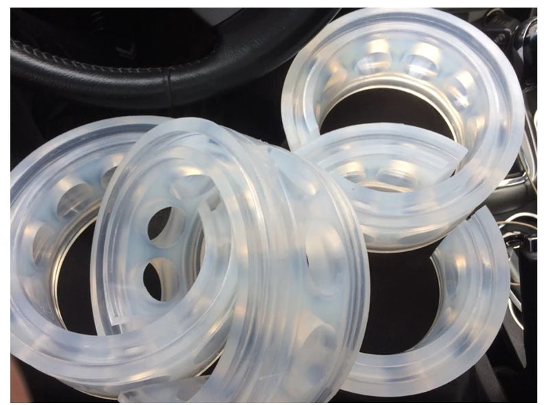 SEAMETAL Car Buffer Shock Absorber Car Spring Buffers Coil Urethane Rubber Buffer For Cars Springs Cushion Buffering Auto Goods