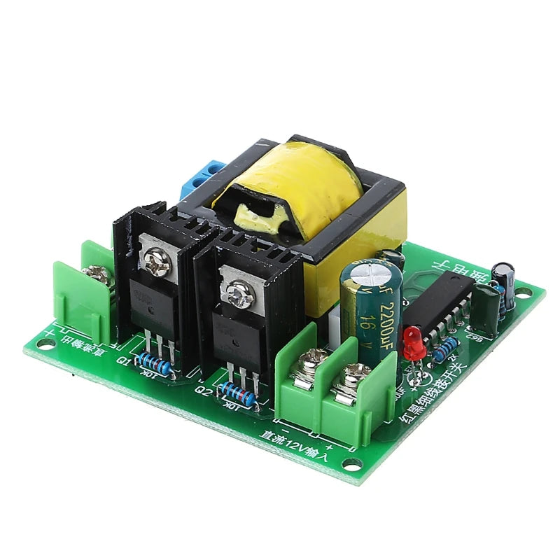 لوحة عاكس من 12 V تيار مستمر إلى تيار متناوب