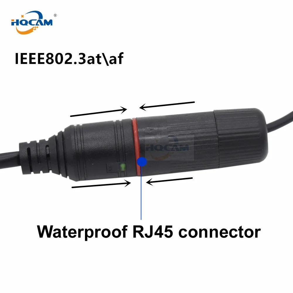 Kamera IP IPPOE 1080P odporna na warunki atmosferyczne z ONVIF i P2P