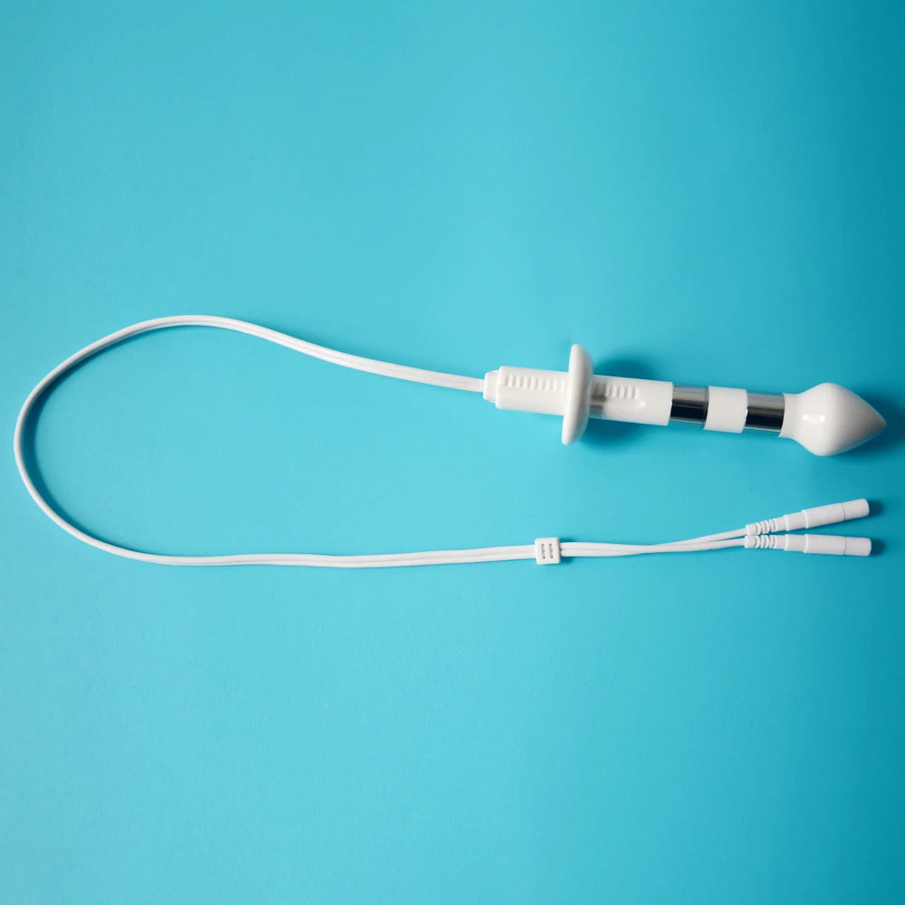 Anal Electrode Probe for Compatible TENS/EMS Units, 2 mm Sockets