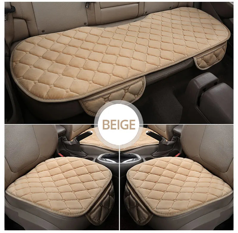 Winter Warm Car Seat Cover Cushion Universal Auto Soft Seats Cushions Automobile In Cars Chair Covers Protector Accessories