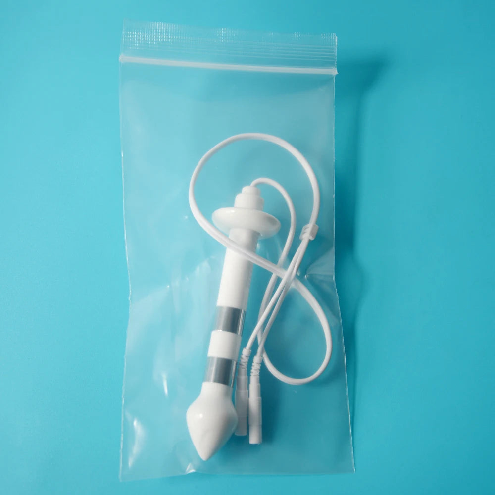 Anal Electrode Probe for Compatible TENS/EMS Units, 2 mm Sockets