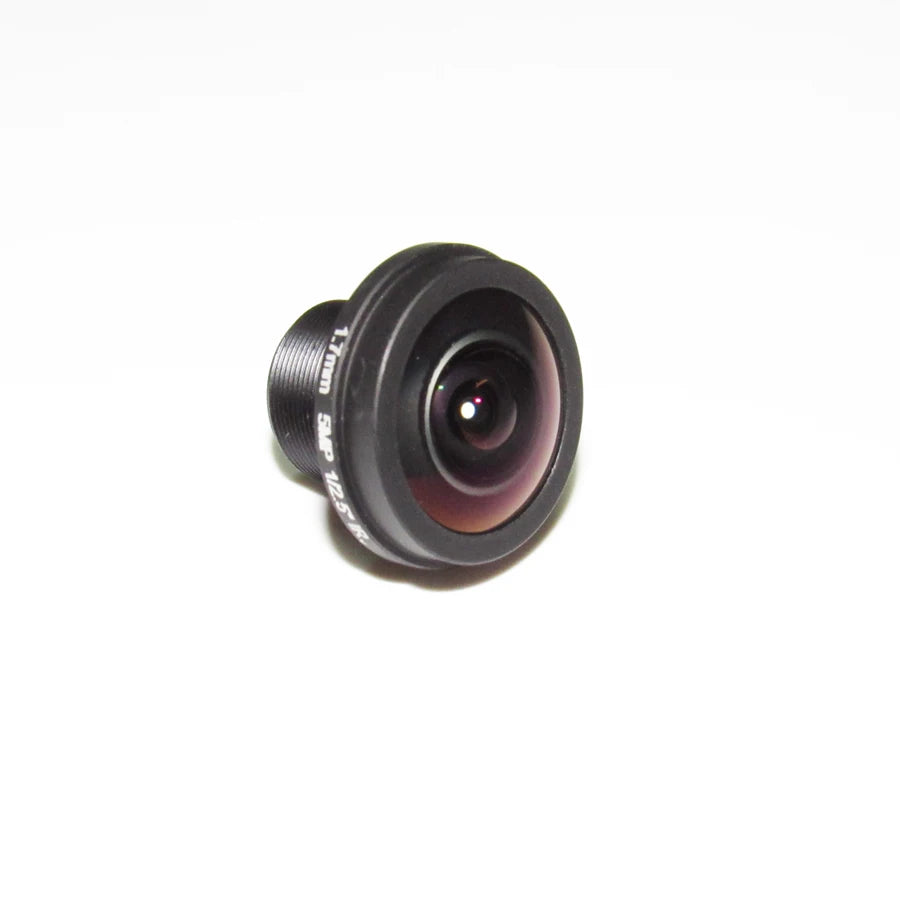 5MP 1/2.7 Inch M12 1.7mm Fisheye CCTV Lens 180 Degree View Angle