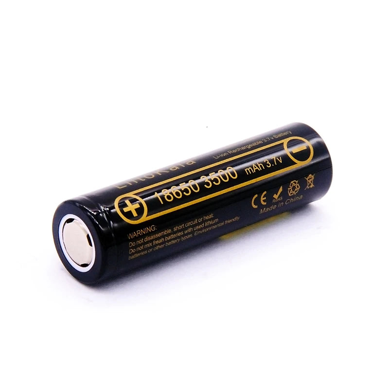 1-30pcs LiitoKala Lii-35A 18650 3500mAh 3.7V Li-Ion Rechargeable Battery 10A Lithium Battery High Drain For Flashinglight Vaping