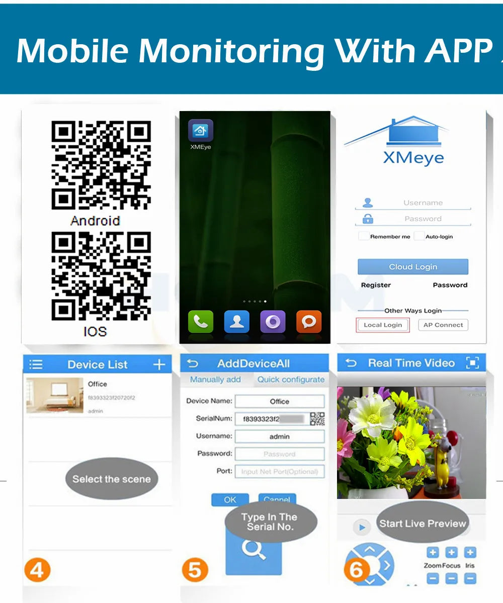 Audio POE Night Vision Mini IP Camera