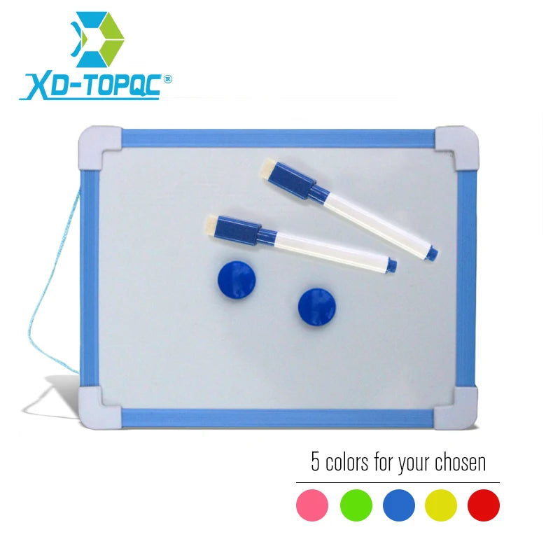 Mini Hanging Dry-Erase Board with Coloured Frame