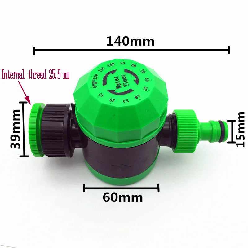 1 Pc 2 Hours Pointer Garden Water Timer Water flow Automatic Controller Garden Irrigation System Mechanical Timer