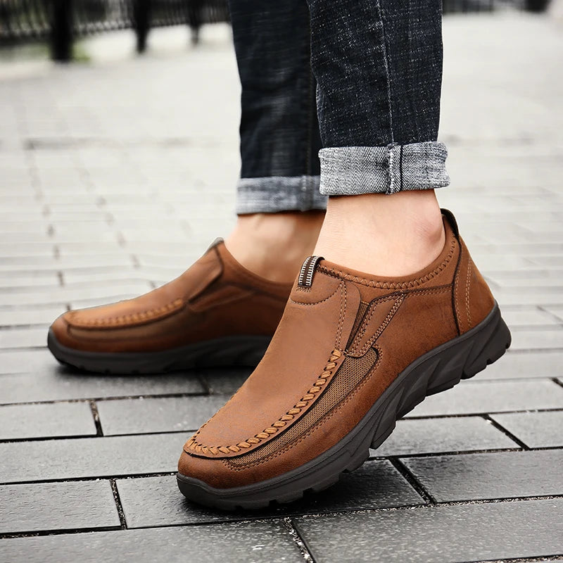 Men's Casual Breathable Slip-On Loafers