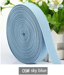 15/20/25mm Elastisches Band Hoch-elastisches Gummiband Elastische Schnur DIY Spitzenkanten Näherei Taille Gürtel Bekleidungszubehör