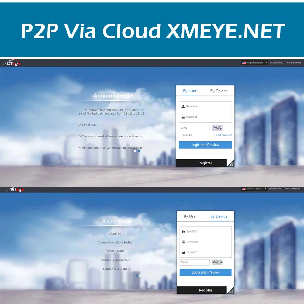 Kamera IP IPPOE 1080P odporna na warunki atmosferyczne z ONVIF i P2P