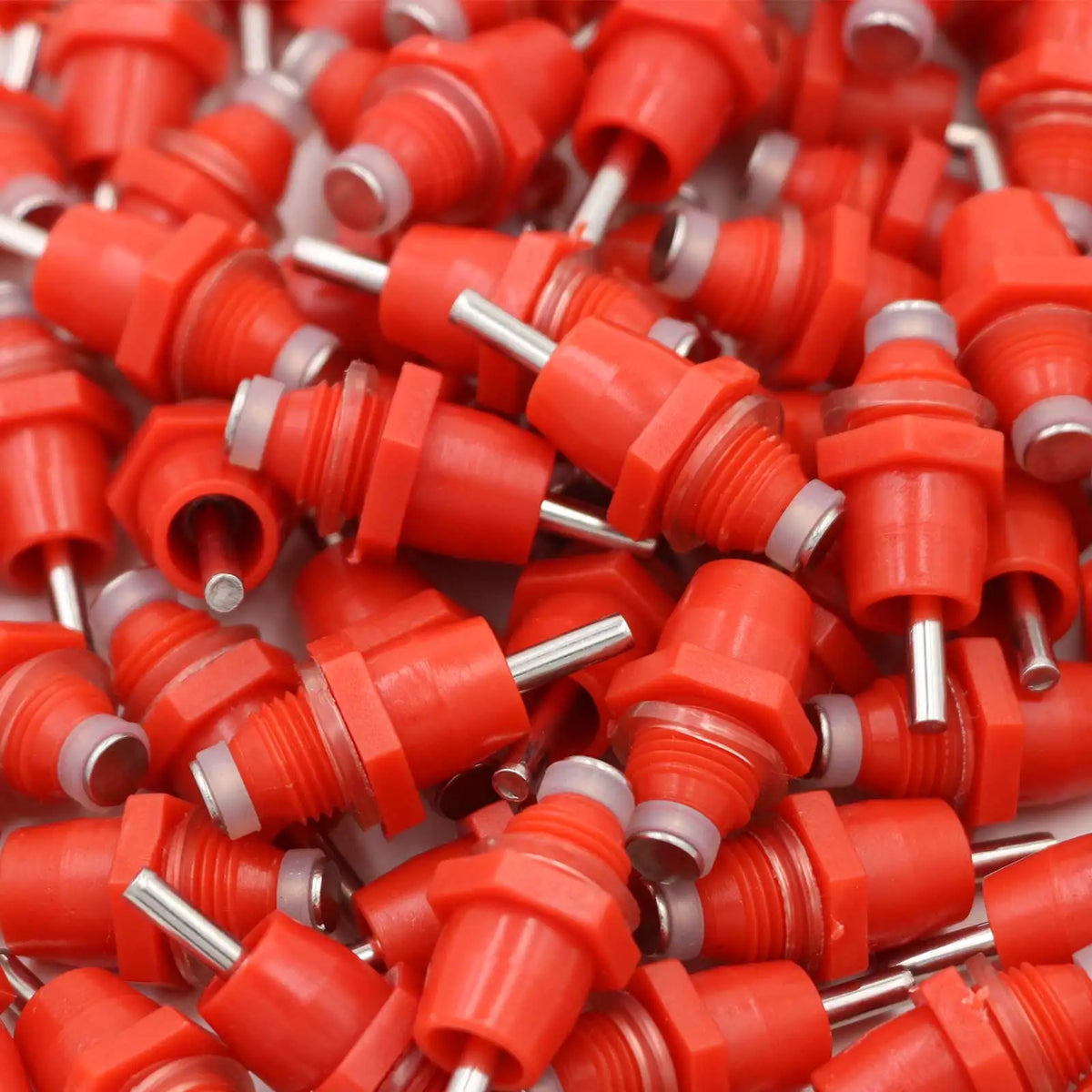 Red Poultry Nipple Drinkers, Quantity Options