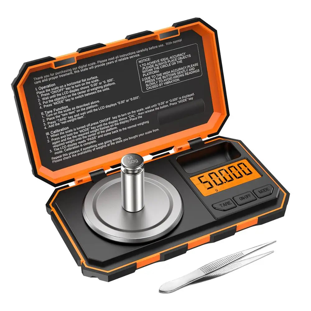 0.001g Precision Mini Digital Scale 50g Jewelry & Kitchen Scale