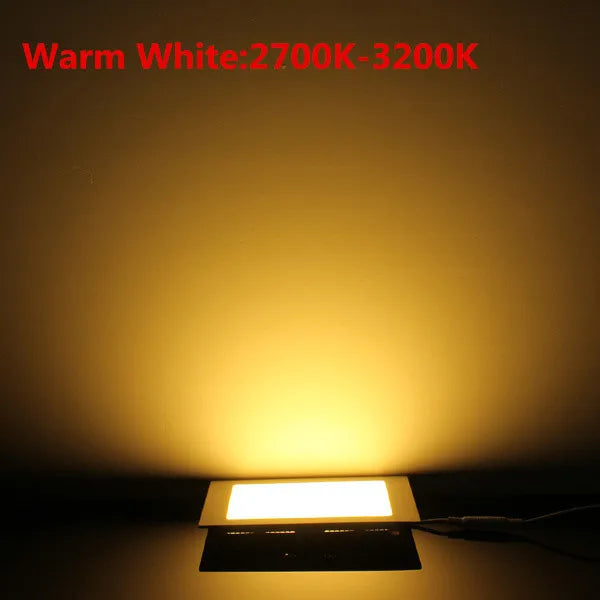 Square LED Recessed Panel, Dimming Options
